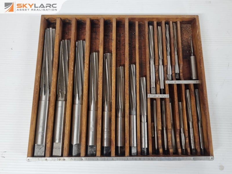 Vintage Imperial Size Reamers in Custom Wood Case Carousel 1