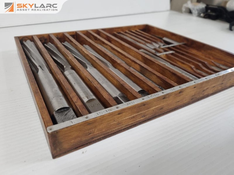 Vintage Imperial Size Reamers in Custom Wood Case Carousel 10