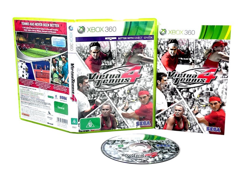 Virtua Tennis 4 (Xbox 360) *EXCELLENT & COMPLETE* Carousel 1