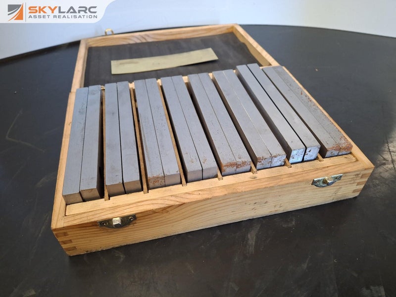 Metal Parallel Bars Set in Wooden Case Carousel 1