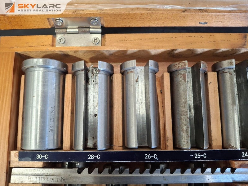 Gear cutter and rack cutter set in wooden box Carousel 2