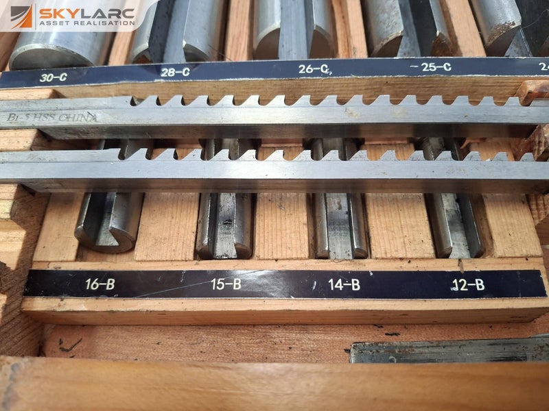 Gear cutter and rack cutter set in wooden box Carousel 7
