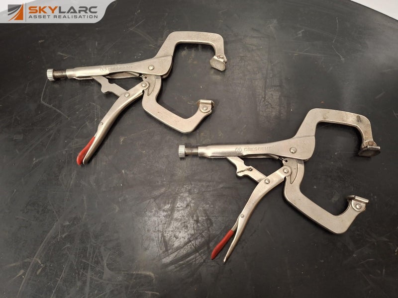 Crescent C10CCS locking C-clamp set Carousel 1