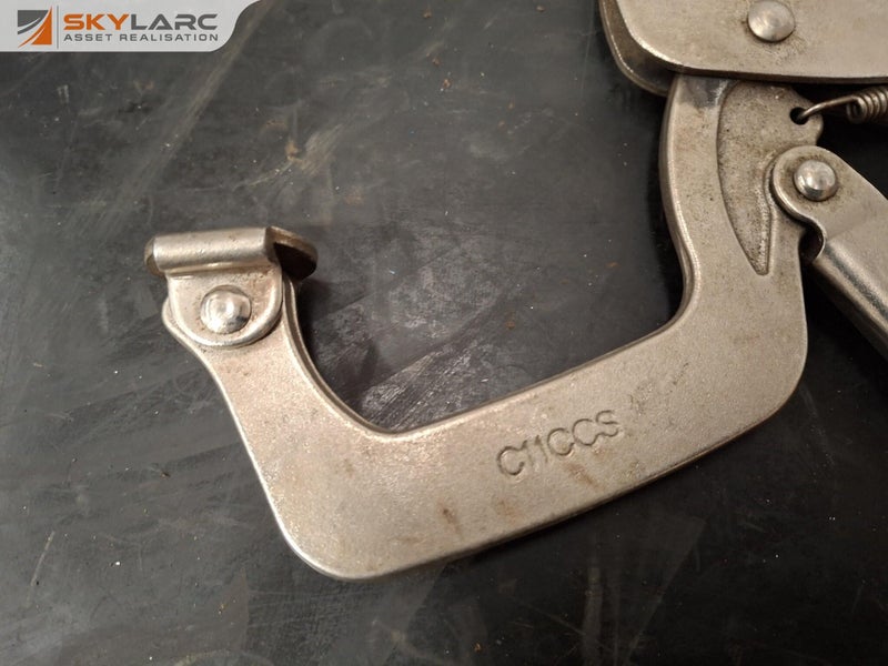 Crescent C10CCS locking C-clamp set Carousel 4