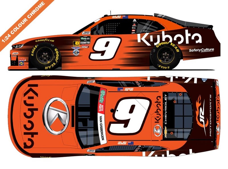 1:24 SHANE VAN GISBERGEN 2026 KUBOTA COLOR CHROME ARC DIECAST - (Preorder) Carousel 1