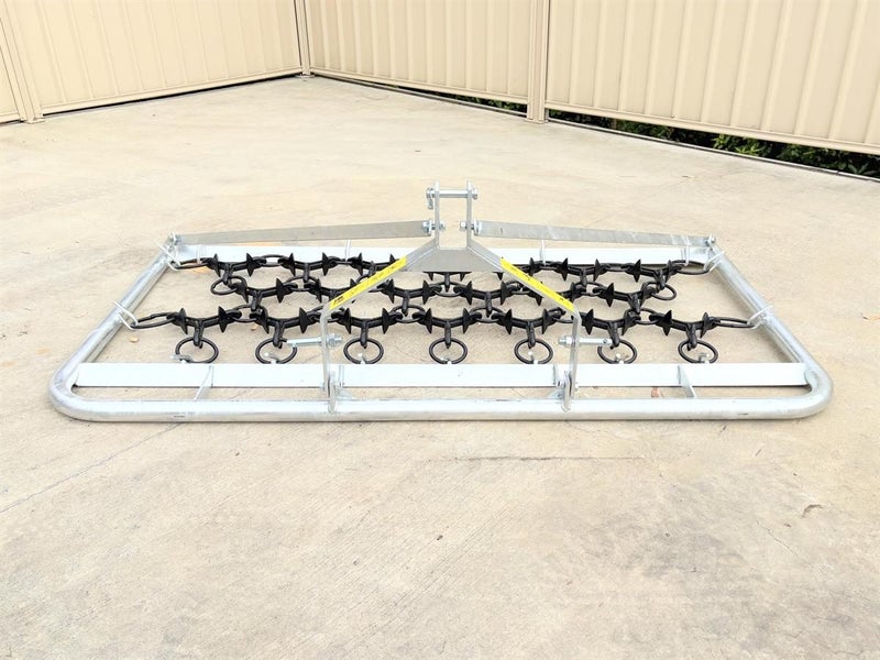 3 Point Linkage Mounted Chain Harrow 2.35m Carousel 10