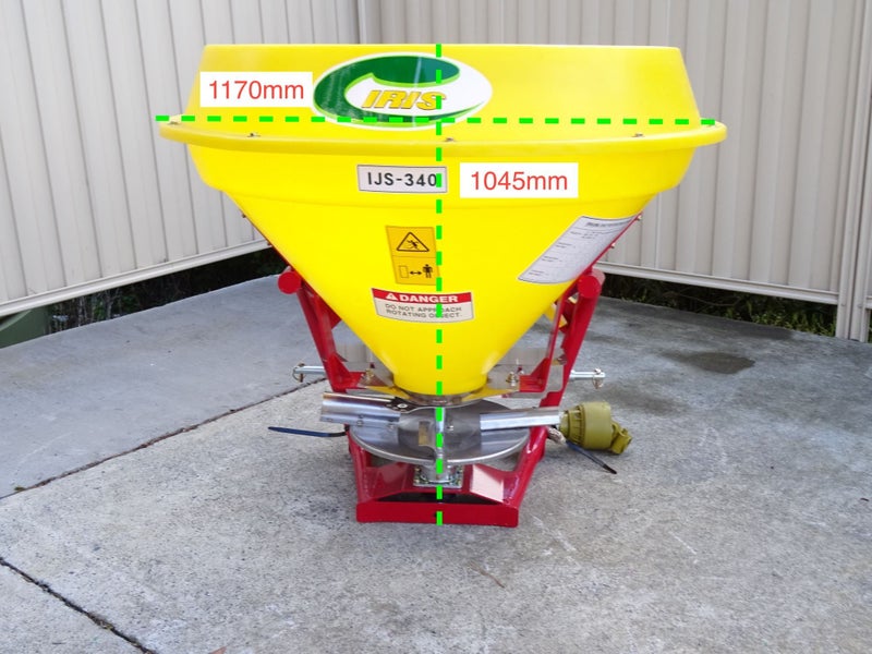 Fertiliser Spreader PTO 340L Carousel 18