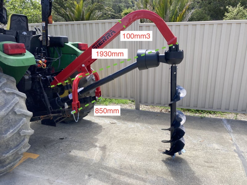 PTO Post Hole Borer Large (no Auger) Carousel 15