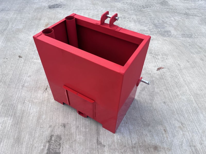 3 Point Linkage Ballast Box Red Carousel 1