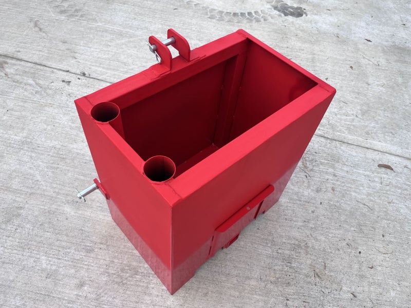 3 Point Linkage Ballast Box Red Carousel 5