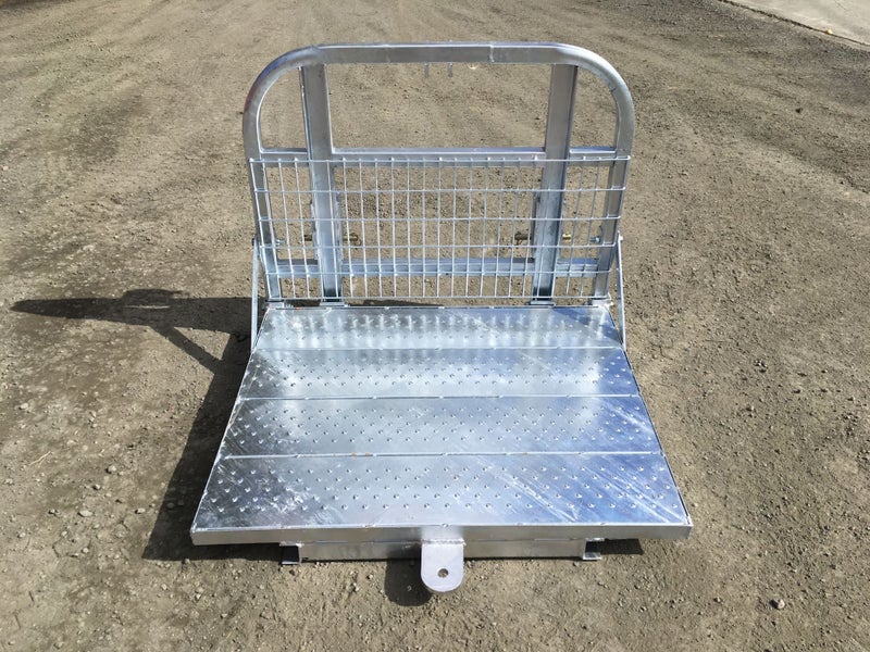 Carry All Transport Tray with Tow Bar (Galvanised) Carousel 2