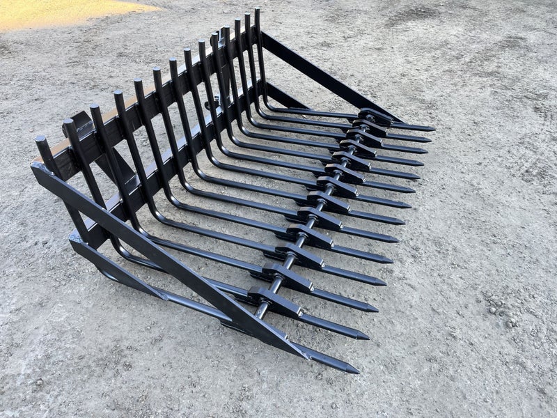 Stone Fork/Firewood Bucket 1.5m Euro Hitch Carousel 2