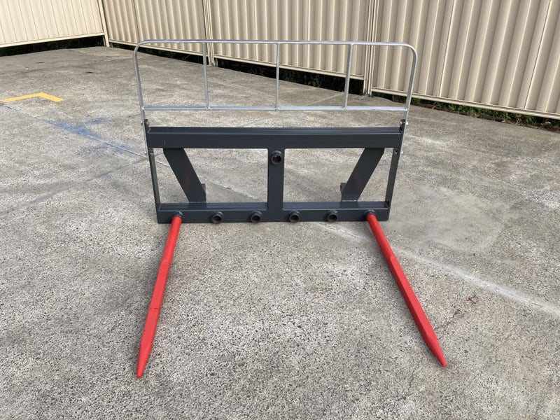 Bale Forks Euro Hitch Back Rest Conus 2 Tines Carousel 2