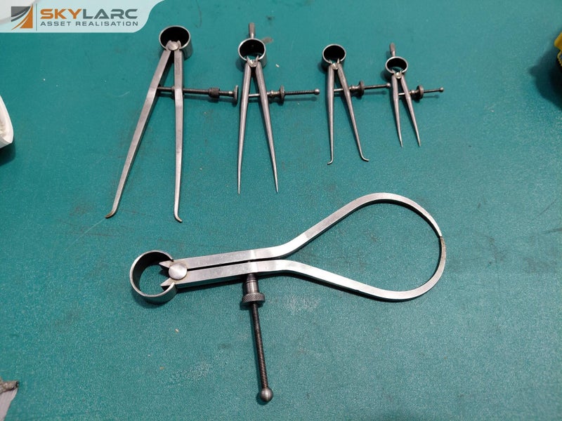 Starrett Dividers and Calipers Set Carousel 1