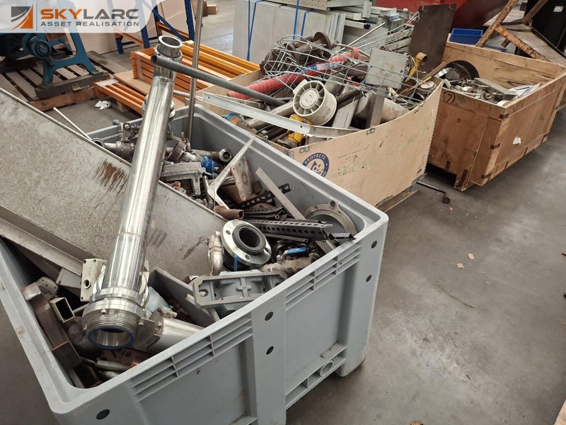 3 Large Crates of Metal Parts Carousel 1