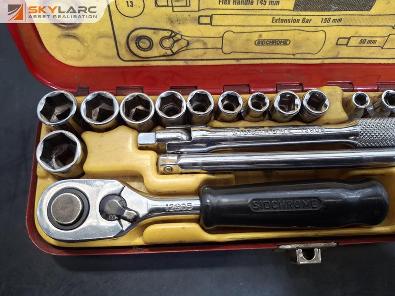 Sidchrome 23 Piece Metric and A/F Socket Set 12110 Carousel 2