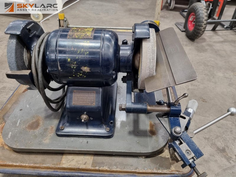 Vintage Ball Bearing Bench Grinder w/ Modifications Carousel 1