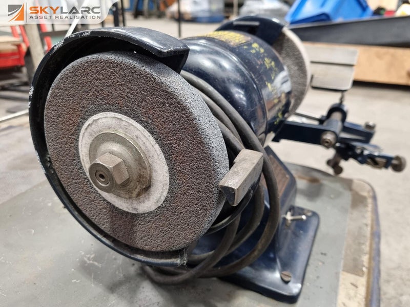Vintage Ball Bearing Bench Grinder w/ Modifications Carousel 2