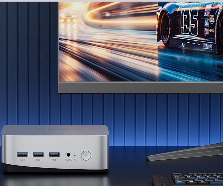 Leaderhub Mini PC with Windows 11 Pro (16GB/512GB) Intel(R) 12th Gen Alder La... Carousel 1