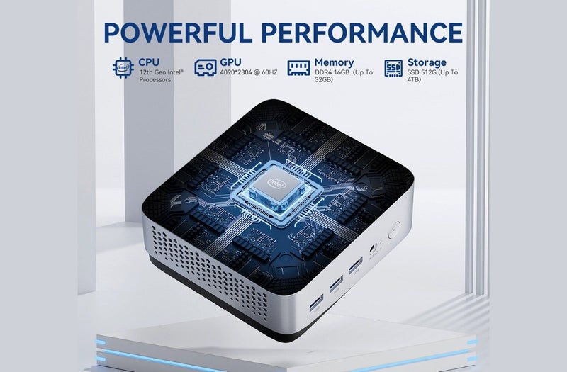 Leaderhub Mini PC with Windows 11 Pro (16GB/512GB) Intel(R) 12th Gen Alder La... Carousel 2