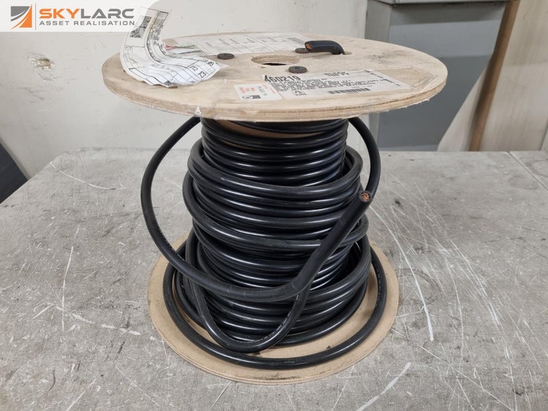Alpha Wire 460219 2 AWG Black Hook-Up Wire Carousel 1