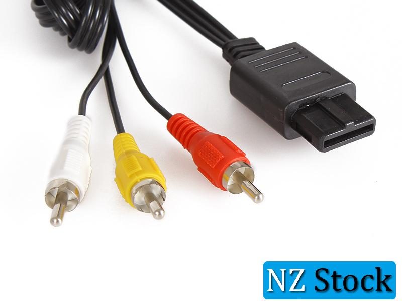 Nintendo Gamecube 64 N64 Audio Video RCA Video Cable (OVER STOCKED) Carousel 2