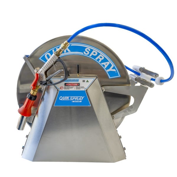 QR-100 Quik Spray stainless-steel Reel with 100m Hose Carousel 3