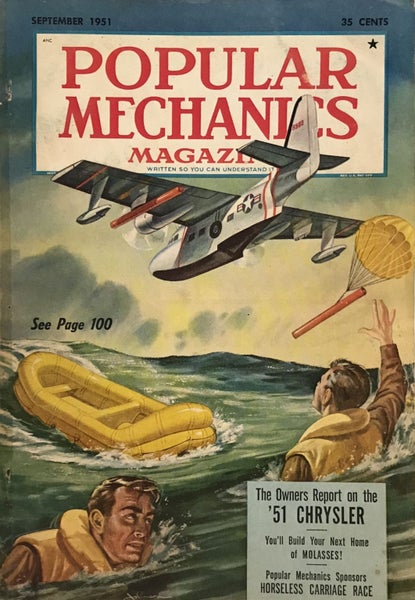 POPULAR MECHANICS Magazine - September 1951 Carousel 1