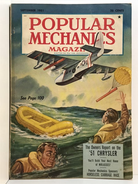 POPULAR MECHANICS Magazine - September 1951 Carousel 2