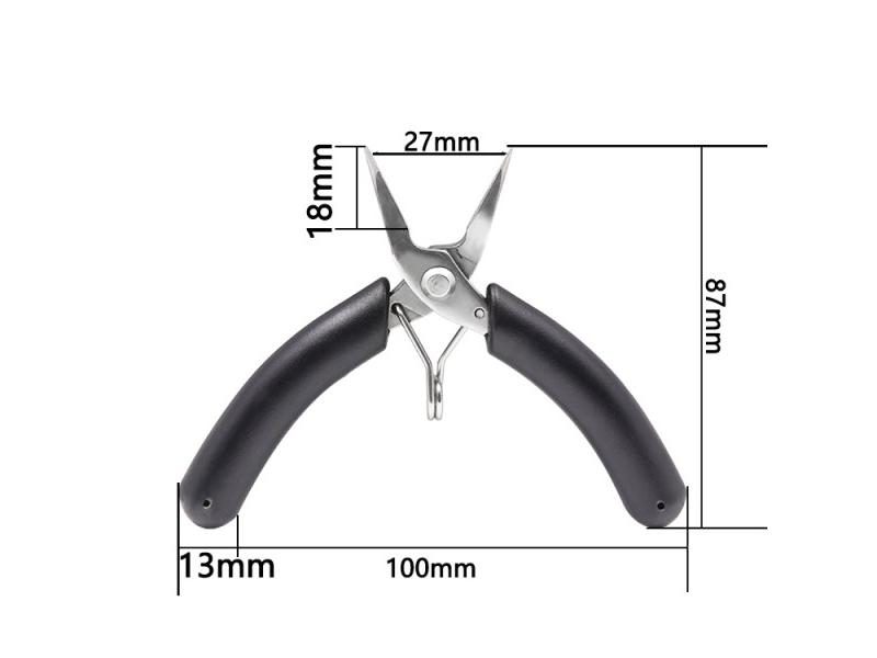 Mini Diagonal Pliers With Rubber Handles For Wire Cutting Carousel 1