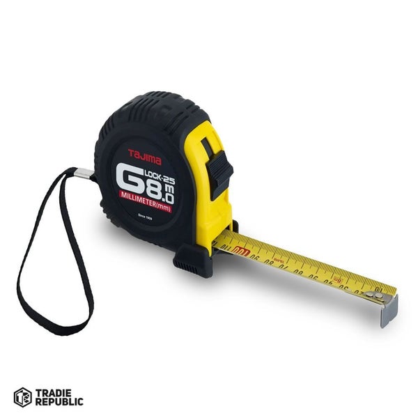 Tajima G-Lock Measuring Tape 25mmx8m Carousel 1