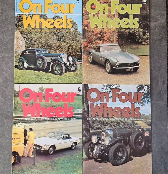"On Four Wheels". The Encyclopedia of Motoring in Weekly Parts. Rare. Carousel 2