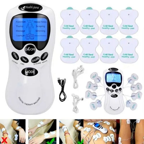 TENS Unit Electronic Pulse Massager for Electrotherapy Pain Therapy Muscle St Carousel 2