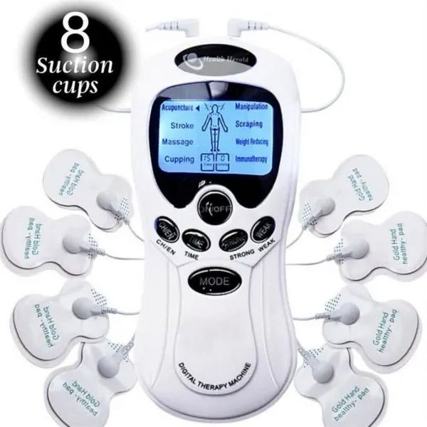 TENS Unit Electronic Pulse Massager for Electrotherapy Pain Therapy Muscle St Carousel 10