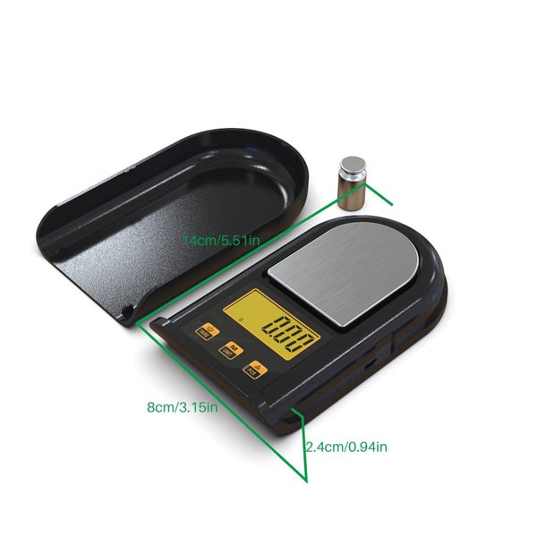 Digital Kitchen Scale Kitchen Weighing Scale Electronic Food Scale with Weigh Carousel 10