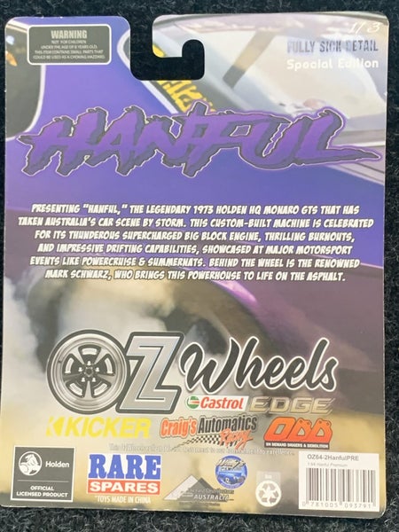 OZ WHEELS LOOSE CAR LIVERED HANFUL 1973 HOLDEN HQ GTS MONARO Carousel 8
