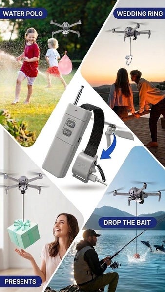 Universal Drone Airdrop Device (Range>500m ) Carousel 1