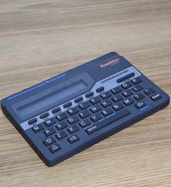 Franklin Wordmaster Deluxe Electronic Dictionary Carousel 1