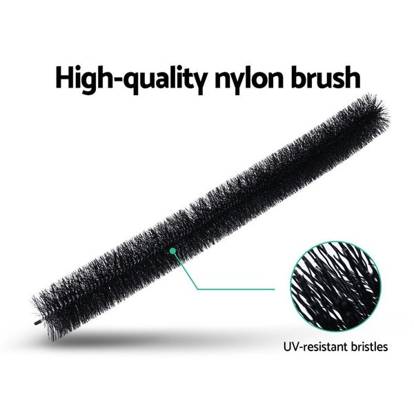 Gardeon Gutter Guard Brush 44M 92X10cm 48PCS Carousel 6