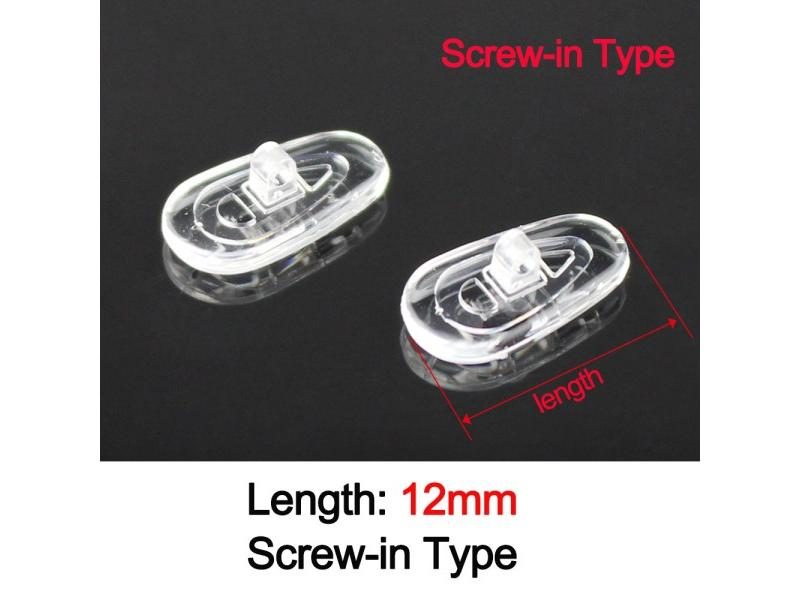 2000pcs Silicone Nose Pads 11mm - 15mm Screw/Push In Type Carousel 1
