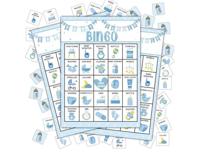 Festival Party Cards For Boys Or Girls - Bingo Game Carousel 2