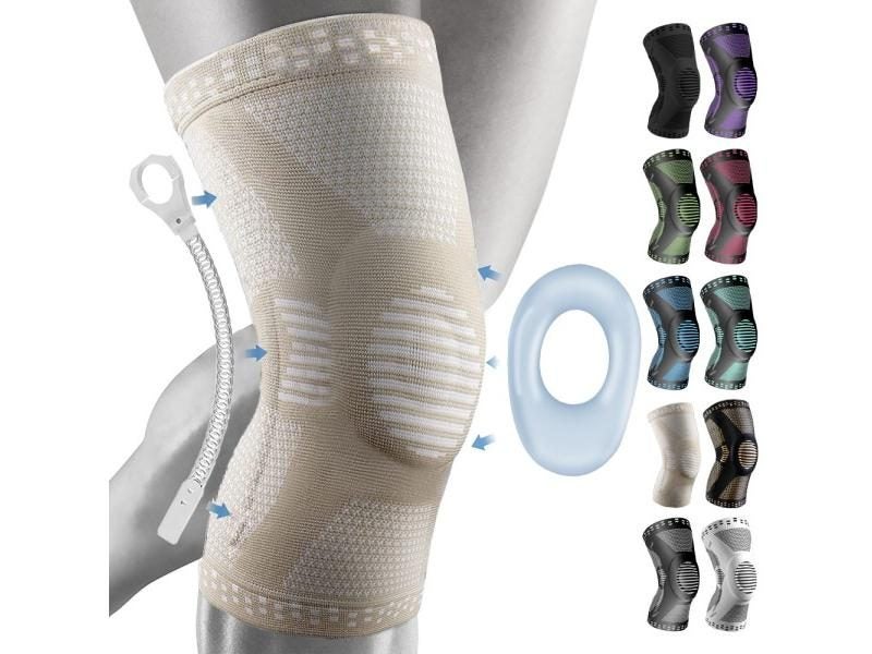 Sports Compression Knee Brace Pad For Cycling Running Football Carousel 1