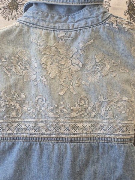 Embroidered Denim shirt Carousel 5