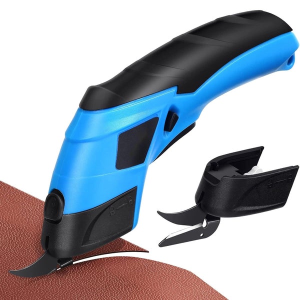 Electric Scissors,Cordless Scissors, Fabric Scissors with Replacement Cutting Carousel 2