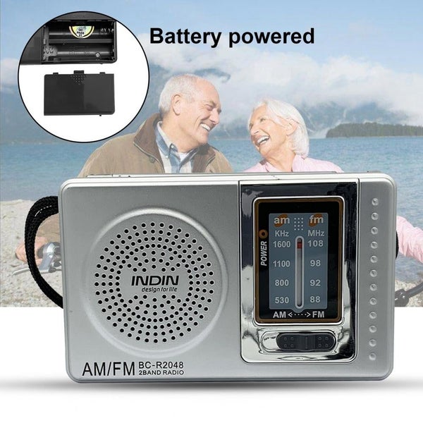 Portable Radio Pocket Telescopic Antenna Battery Powered Mini Multifunctional Carousel 5