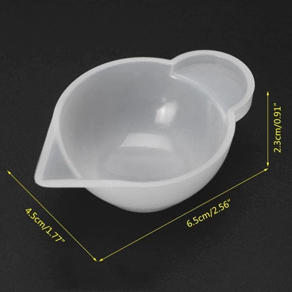 10 Pcs Silicone Mold Cup Dispenser, Mini Measuring Cup,Modulation Tools for R Carousel 5