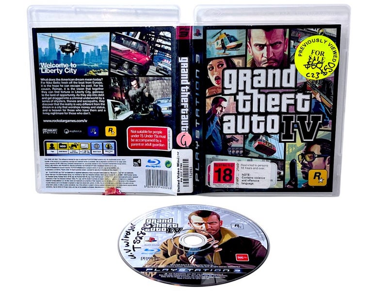 Grand Theft Auto IV (PS3) Carousel 1