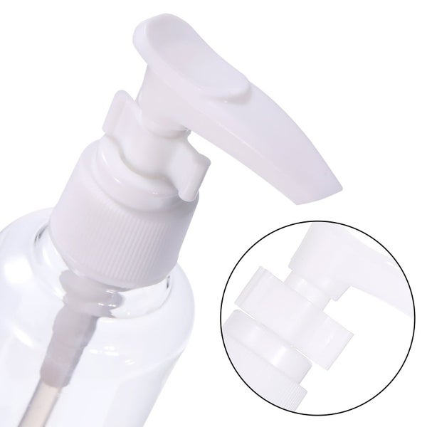 12 Pack 3.4Oz/100Ml Transparent Travel Bottles Pump Bottle Lotion Dispenser B Carousel 2