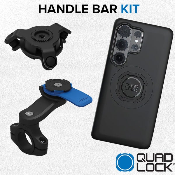 RRP $169.85 BRAND NEW **QUAD LOCK - Handlebar Kit for Samsung Carousel 16