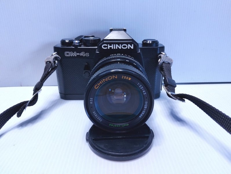 Chinon CM-4s 35mm SLR film camera Carousel 1